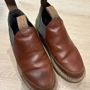 Georgia Boot women’s 7.5 Brown and Green Slip-On Loafers